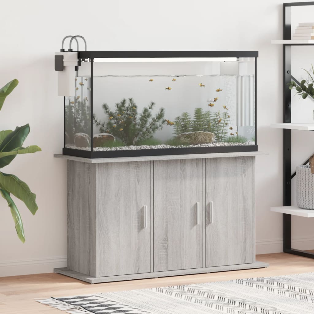 Aquariumstandaard Bewerkt Hout Kleur