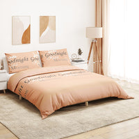 Dekbedovertrekset 220X240 Cm Katoen Roze