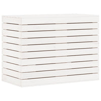 Wasmand 88,5X44X66 Cm Massief Grenenhout