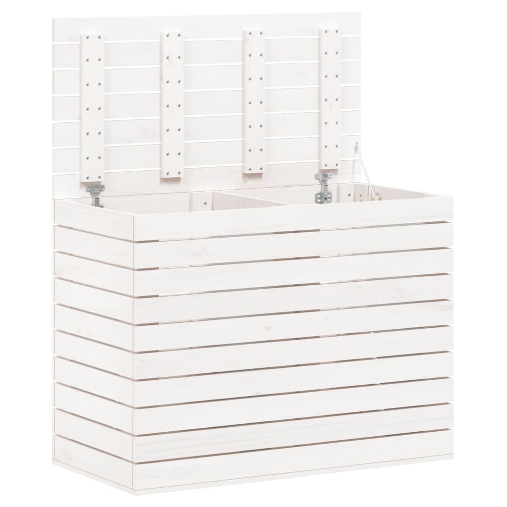 Wasmand 88,5X44X66 Cm Massief Grenenhout