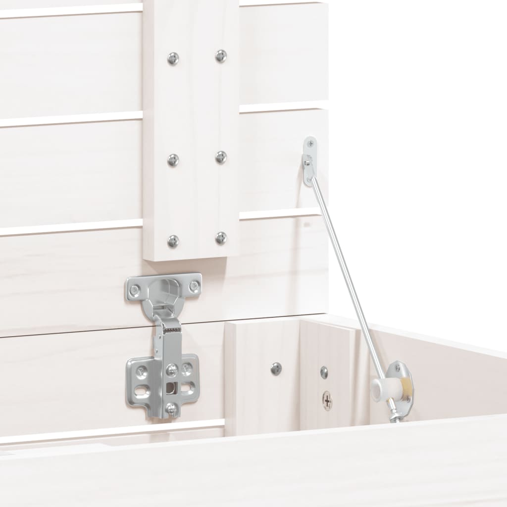 Wasmand 88,5X44X66 Cm Massief Grenenhout