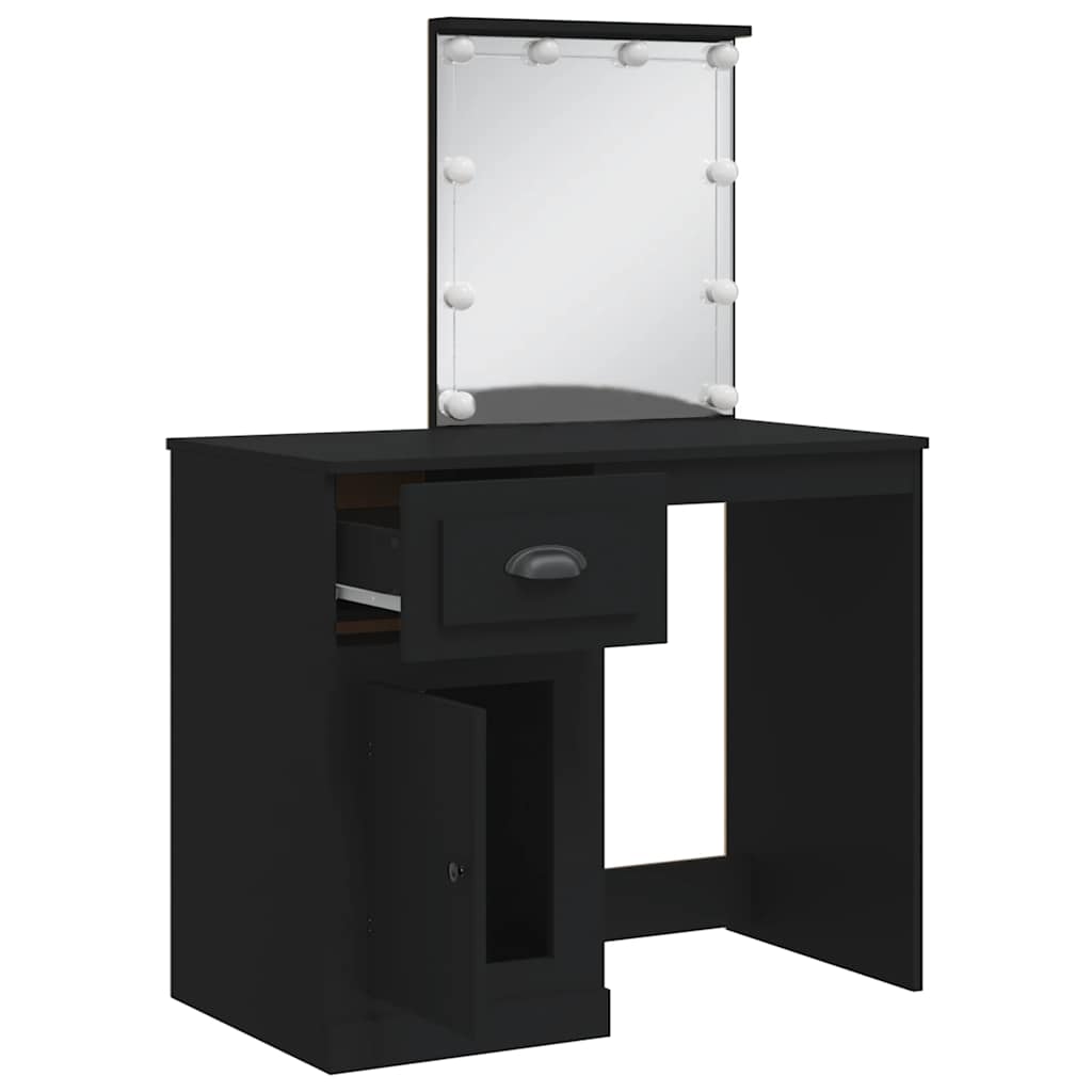 Kaptafel Met Led-Verlichting 90X42X132,5 Cm