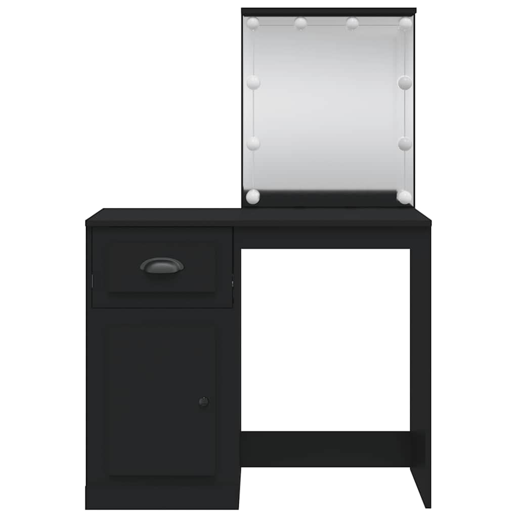 Kaptafel Met Led-Verlichting 90X42X132,5 Cm