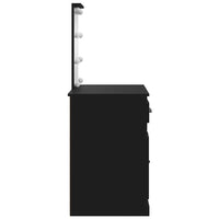 Kaptafel Met Led-Verlichting 90X42X132,5 Cm