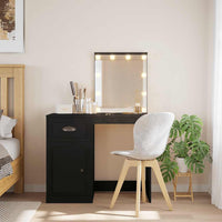 Kaptafel Met Led-Verlichting 90X42X132,5 Cm