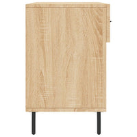 Schoenenbank 102X35X55 Cm Bewerkt Hout Kleurig Sonoma Eiken