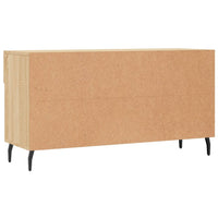 Schoenenbank 102X35X55 Cm Bewerkt Hout Kleurig Sonoma Eiken