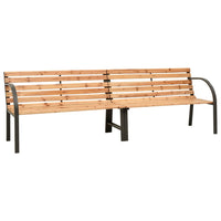 Tuinbank Dubbel Massief Vurenhout Bruin