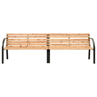 Tuinbank Dubbel Massief Vurenhout Bruin