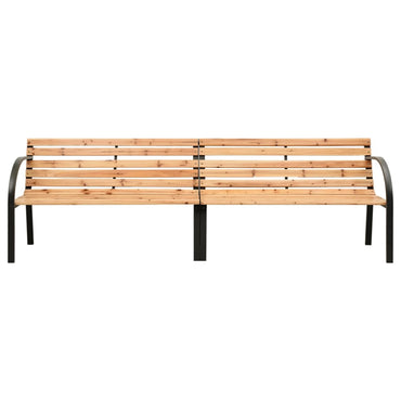 Tuinbank Dubbel Massief Vurenhout Bruin
