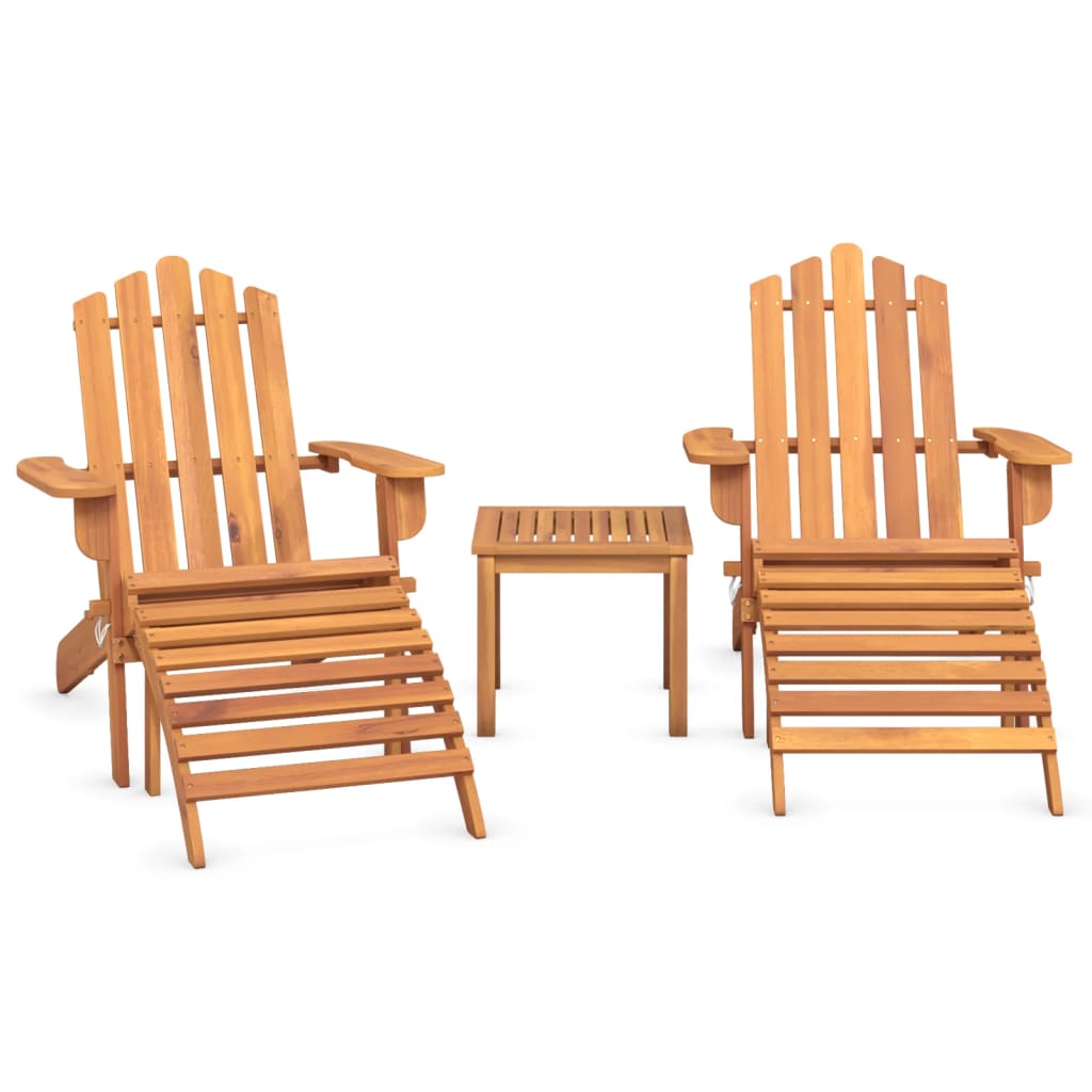 Loungeset Adirondack Massief Acaciahout