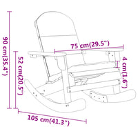 Loungeset Adirondack Massief Acaciahout