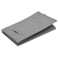 Wasmand Inklapbaar 64,5X34,5X59 Cm Kunstlinnen Grijs