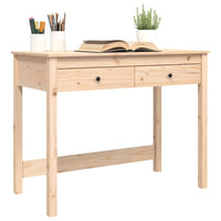 Bureau Met Lades 100X50X78 Cm Massief Grenenhout