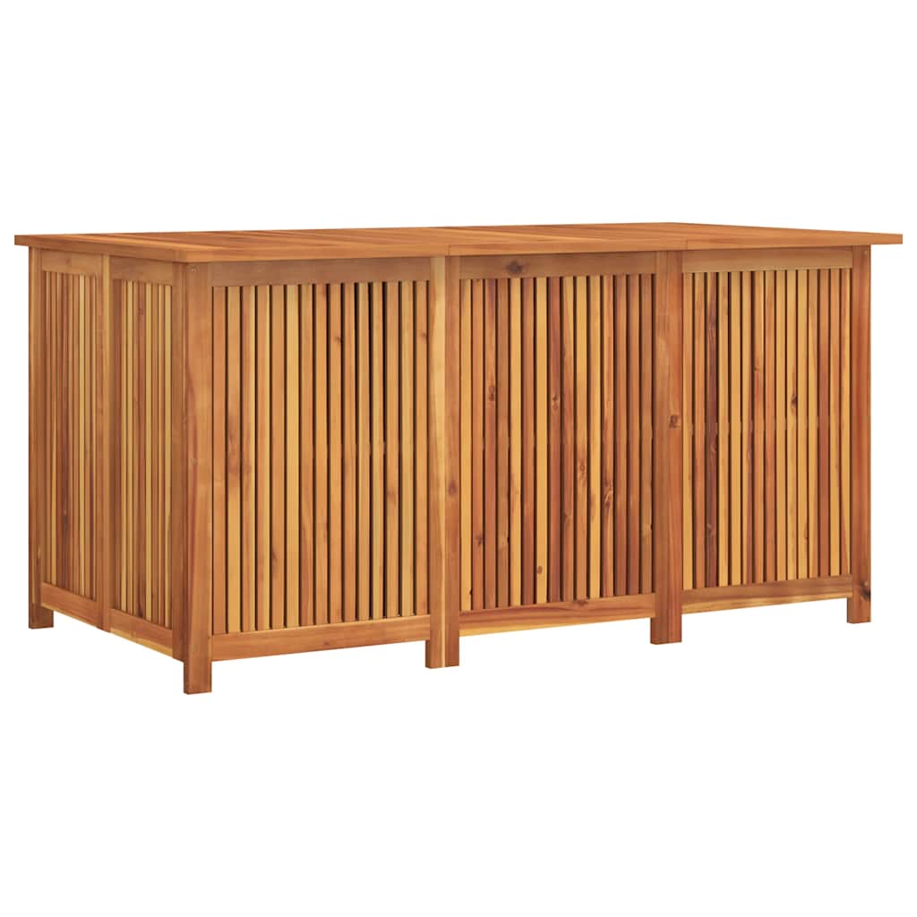 Tuinbox 150X80X75 Cm Massief Acaciahout Blauw