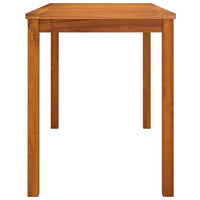 Tuintafel 110X55X67 Cm Massief Acaciahout Crème