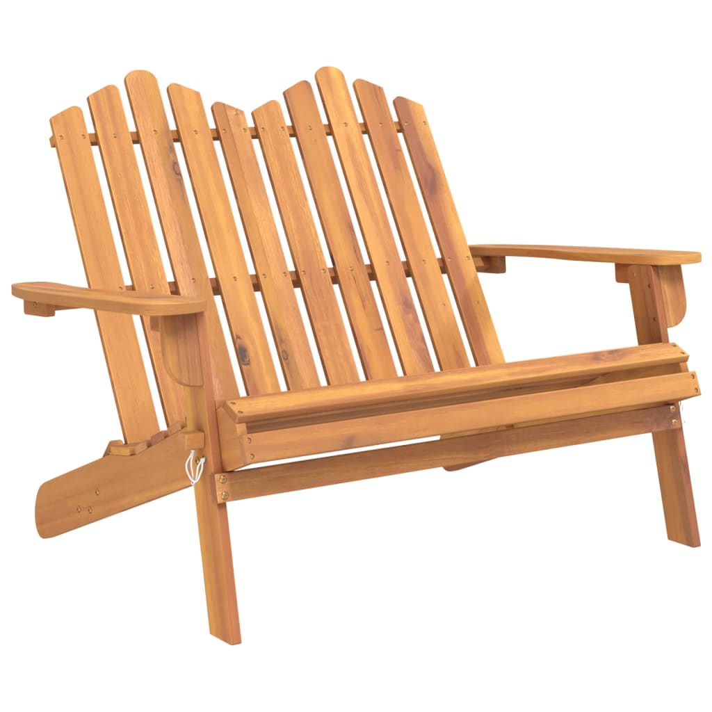 Tuinbank Adirondack 126 Cm Massief Acaciahout Naturel