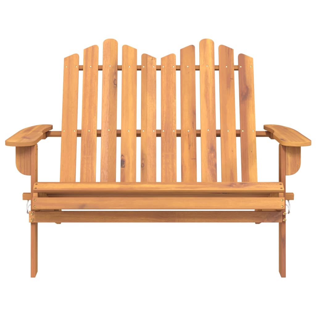 Tuinbank Adirondack 126 Cm Massief Acaciahout Naturel
