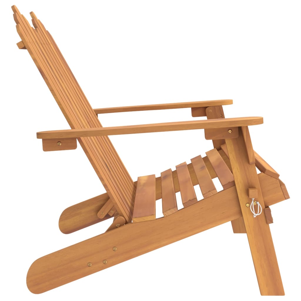 Tuinbank Adirondack 126 Cm Massief Acaciahout Naturel