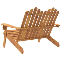 Tuinbank Adirondack 126 Cm Massief Acaciahout Naturel