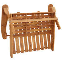 Tuinbank Adirondack 126 Cm Massief Acaciahout Naturel