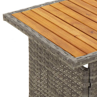 Loungeset Met Kussens Poly Rattan