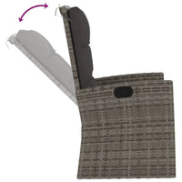 Loungeset Met Kussens Poly Rattan