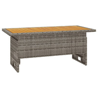 Loungeset Met Kussens Poly Rattan