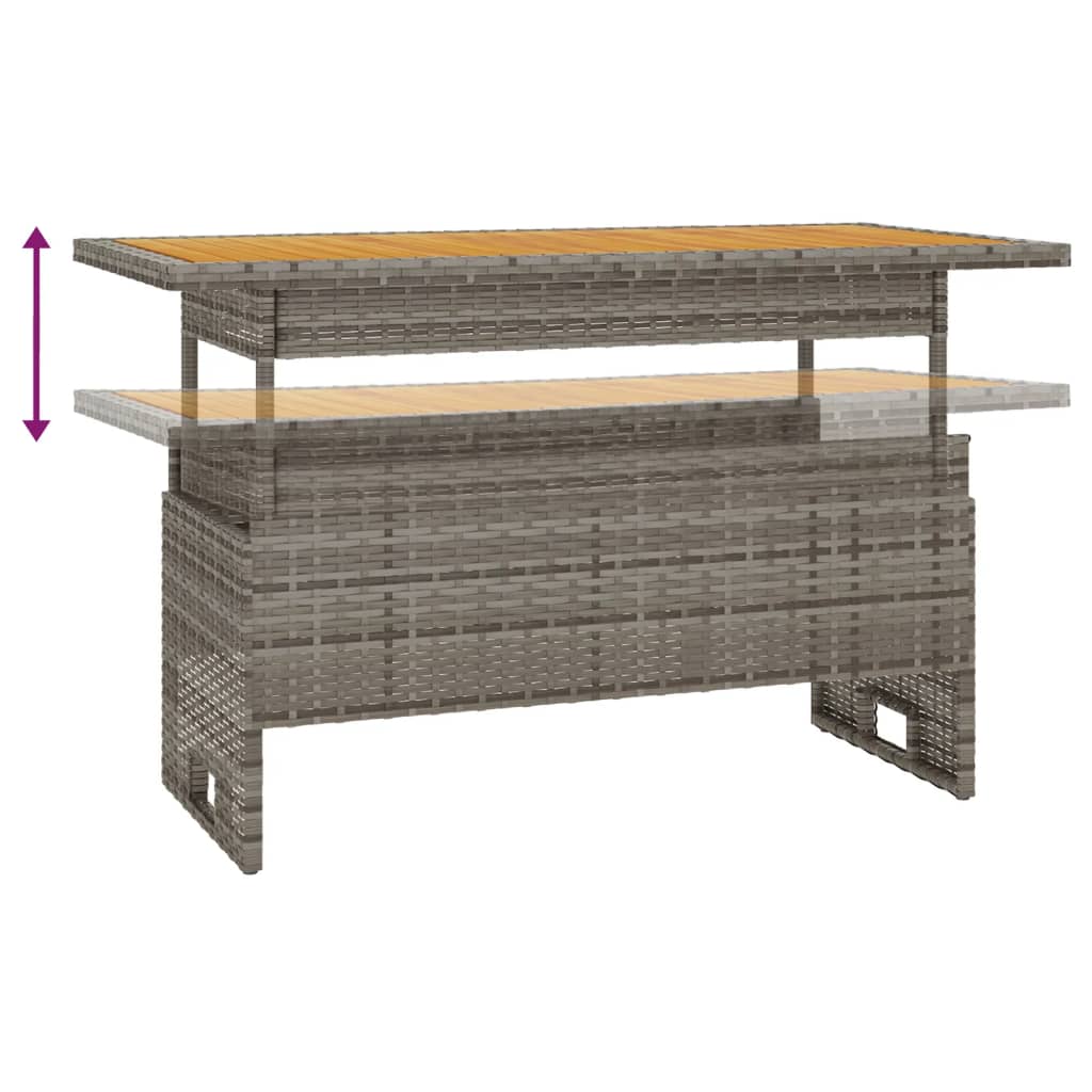 Loungeset Met Kussens Poly Rattan
