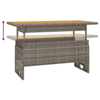 Loungeset Met Kussens Poly Rattan