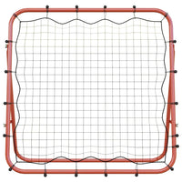 Voetbal Kickback Rebounder Verstelbaar 96X80X96 Cm Staal En Pe