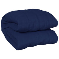 Verzwaringsdeken Stof Blauw