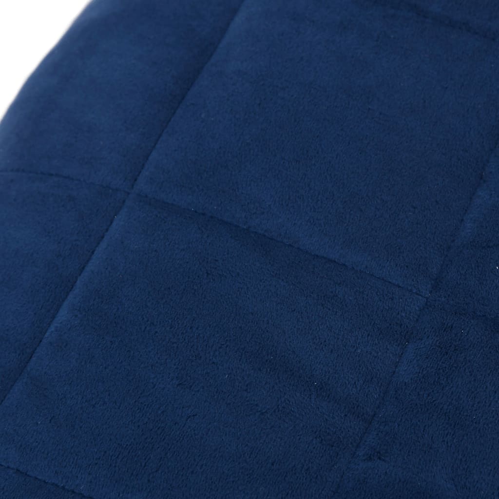 Verzwaringsdeken Stof Blauw