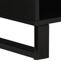 Tv-Meubel 80X33X46 Cm Massief Mangohout En Bewerkt Hout