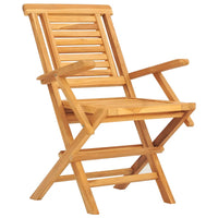 Tuinstoelen 2 St Inklapbaar 56X63X90 Cm Massief Teakhout