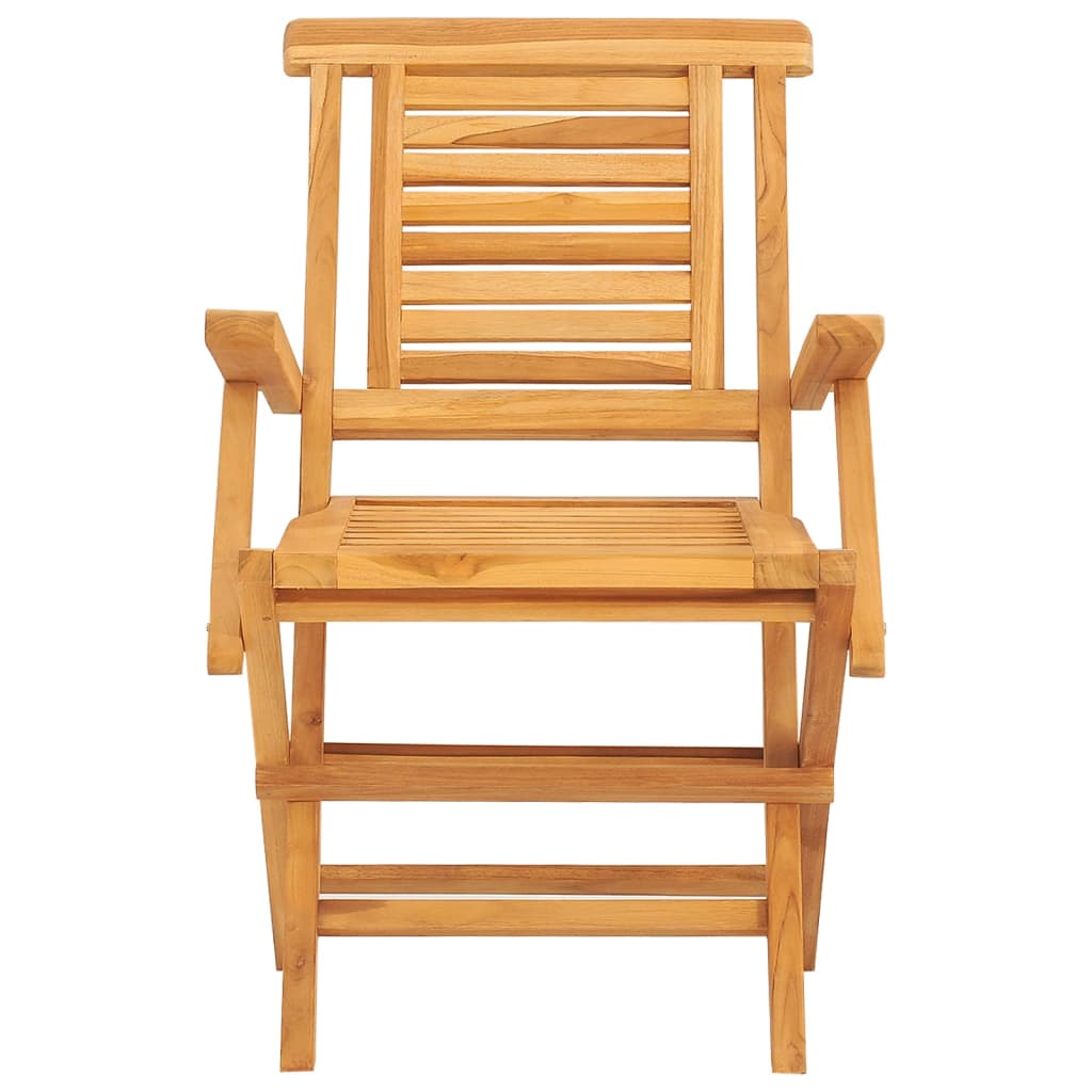 Tuinstoelen 2 St Inklapbaar 56X63X90 Cm Massief Teakhout