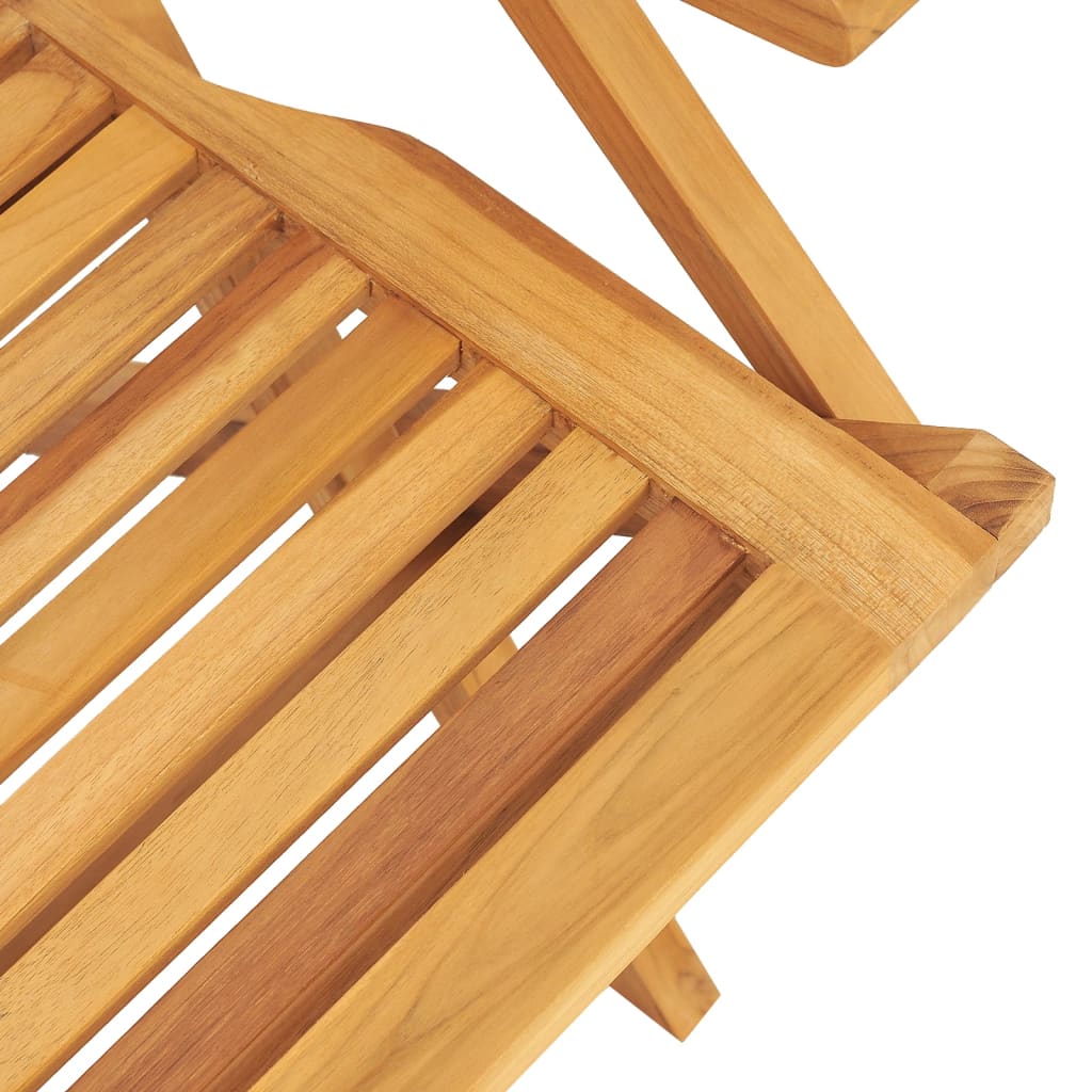 Tuinstoelen 2 St Inklapbaar 56X63X90 Cm Massief Teakhout