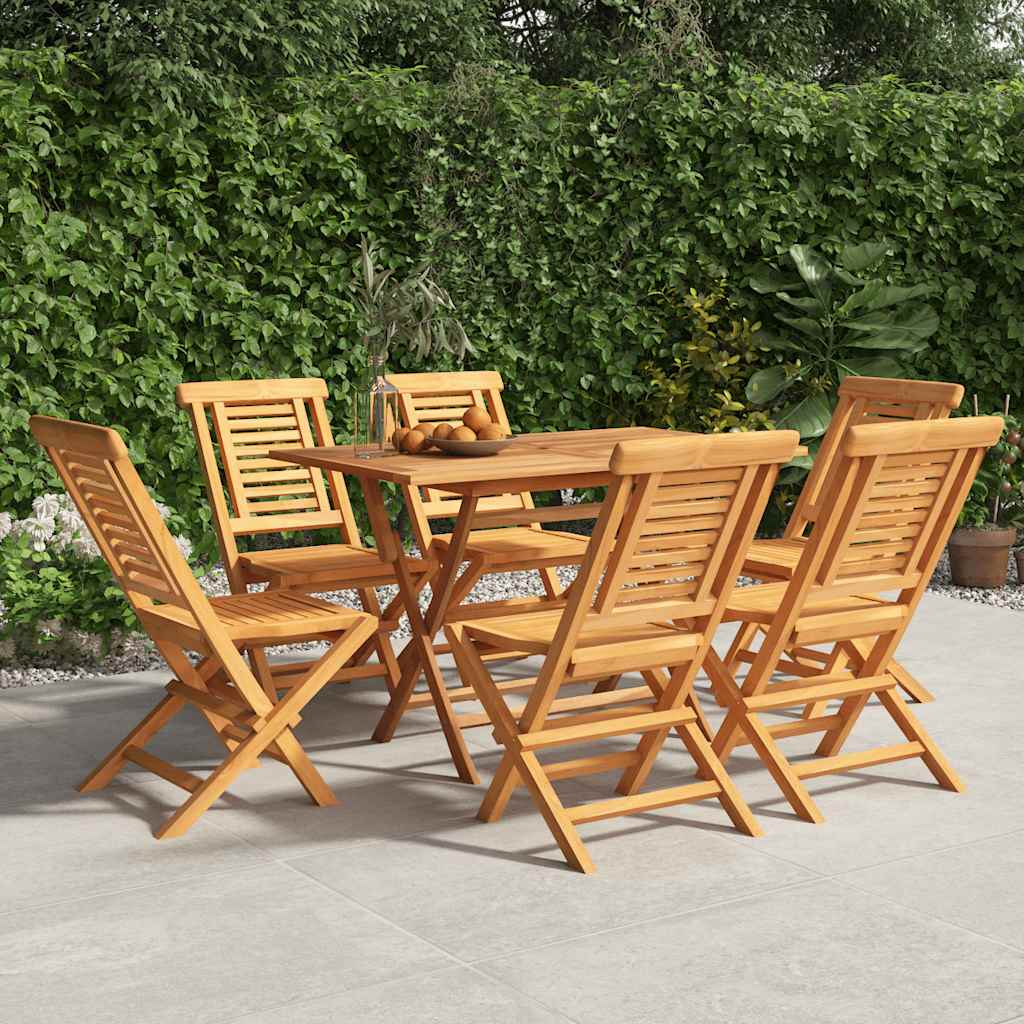 Tuinstoelen Inklapbaar 47X63X90 Cm Massief Teakhout