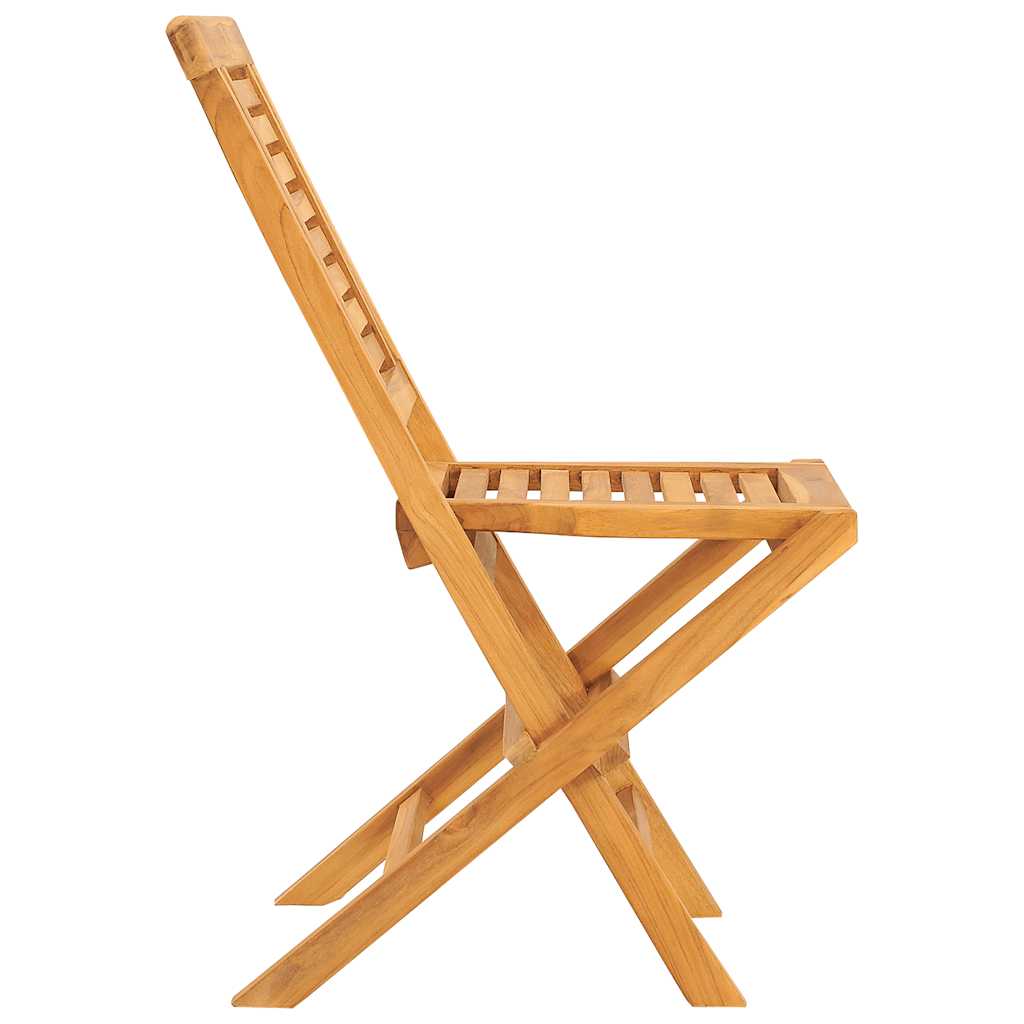 Tuinstoelen Inklapbaar 47X63X90 Cm Massief Teakhout