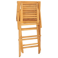 Tuinstoelen Inklapbaar 56X63X90 Cm Massief Teakhout