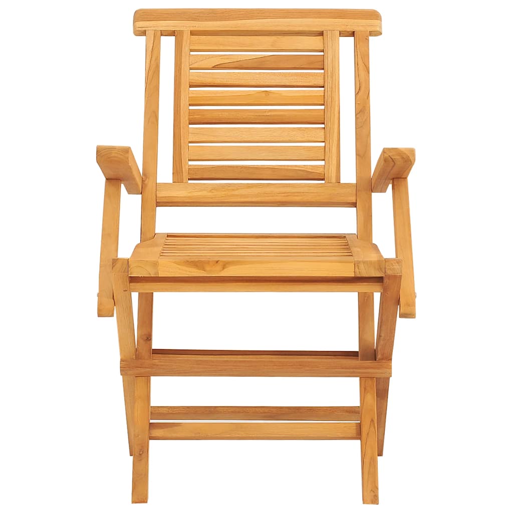 Tuinstoelen Inklapbaar 56X63X90 Cm Massief Teakhout