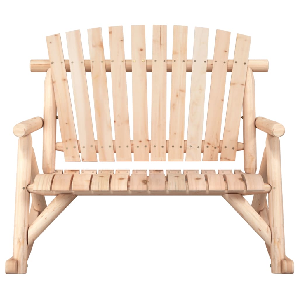 Schommelbank 2-Zits 123X96X102 Cm Massief Vurenhout