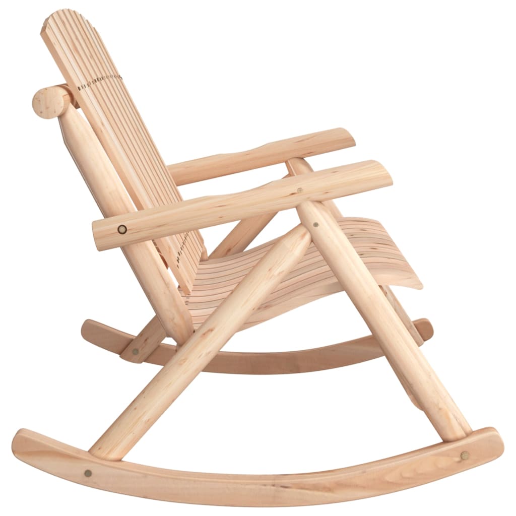 Schommelbank 2-Zits 123X96X102 Cm Massief Vurenhout