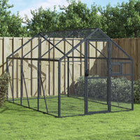 Volière 1,79X3X1,85 M Aluminium Kleurig