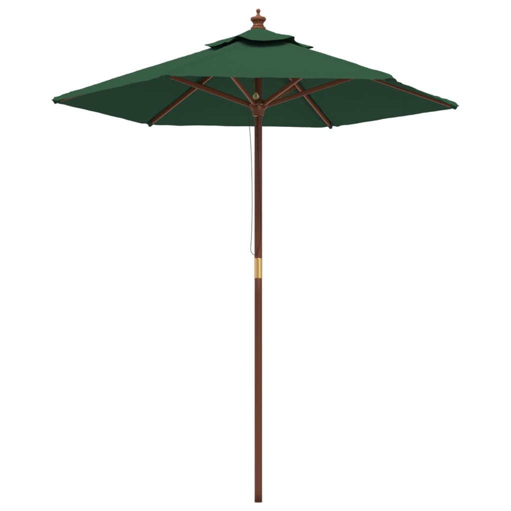 Parasol Met Houten Paal 196X231 Cm