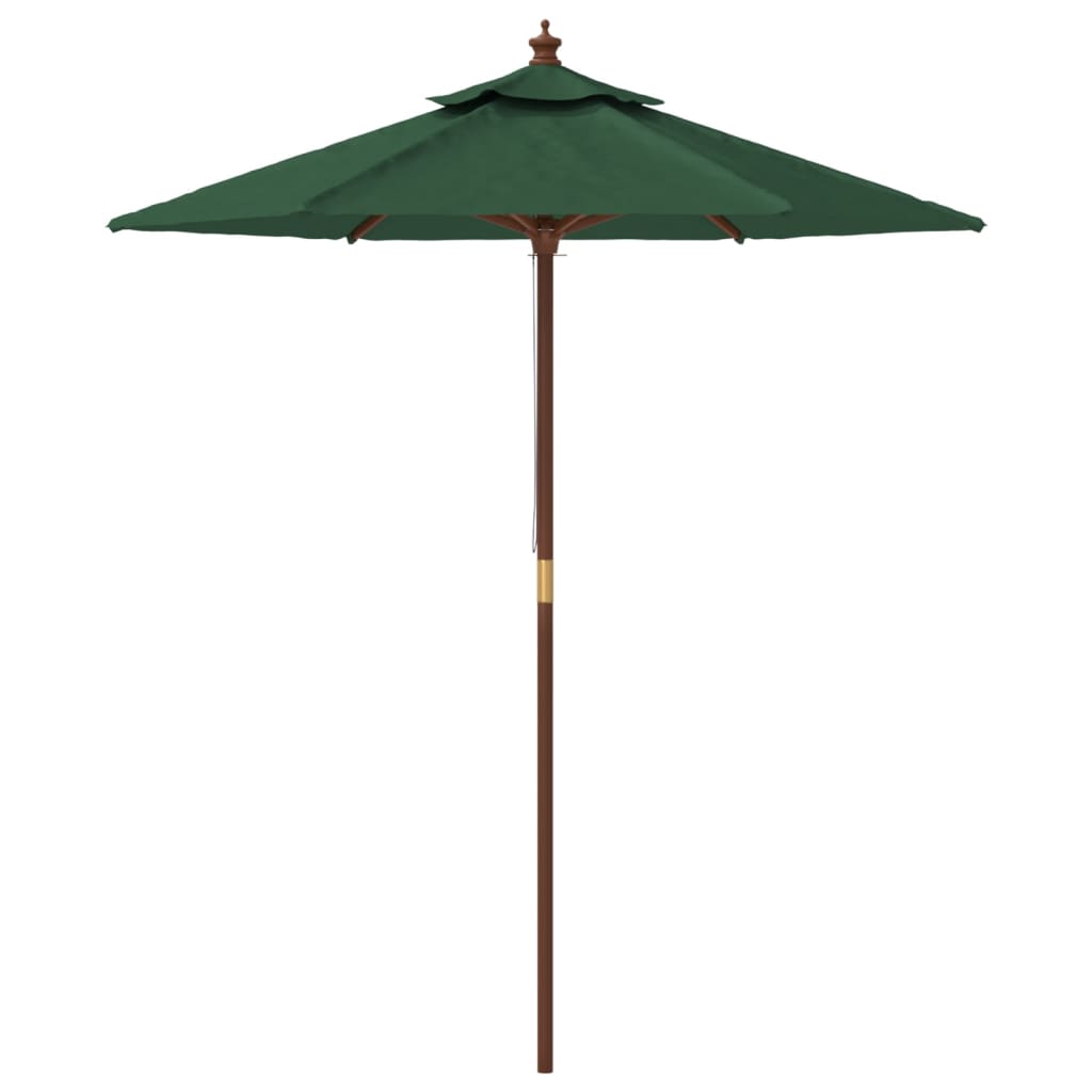 Parasol Met Houten Paal 196X231 Cm