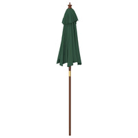 Parasol Met Houten Paal 196X231 Cm