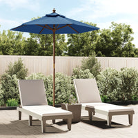 Parasol Met Houten Paal 196X231 Cm