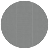 Zwembadgrondzeil Ø396 Cm Polyester Geotextiel Lichtgrijs