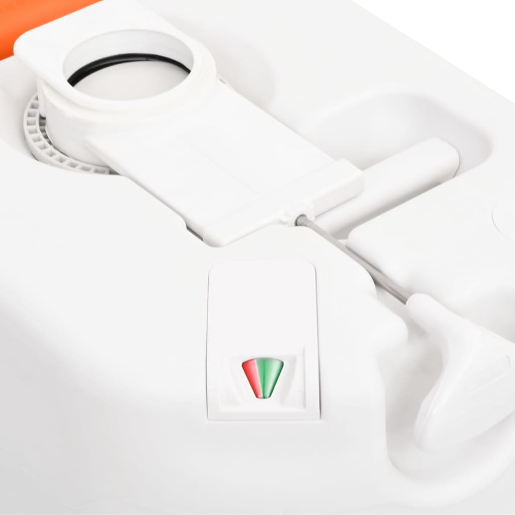 Campingtoilet Geïntegreerd 24+17 L Hdpe